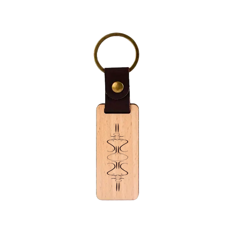 Personalized Wood Keychain with braille 6 letter text , Personalised Braille Keychains for Gifts – Custom Wood Name Tags | Aevora Designs NZ worldwide shipping