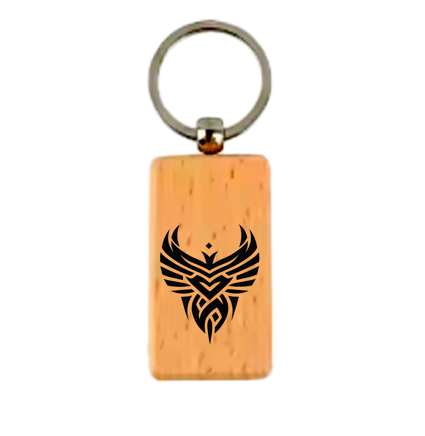 Māori Art Keychain Māori-inspired engraved design