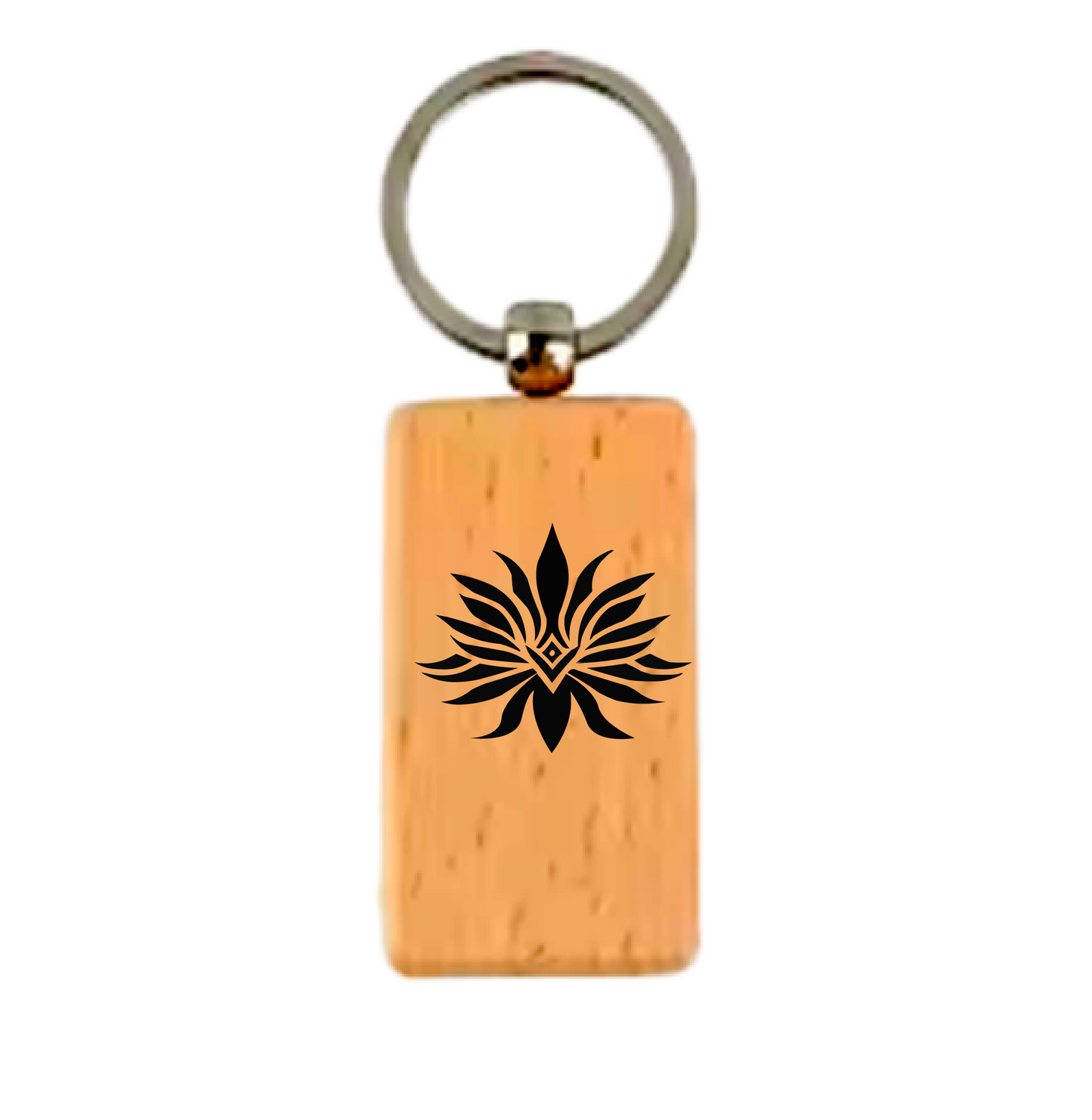 Māori Art Keychain Māori-inspired engraved design