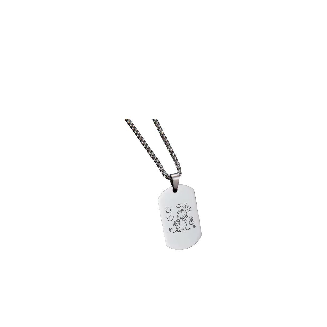 Tiny Artist Necklace