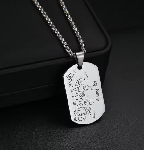 Tiny Artist Necklace