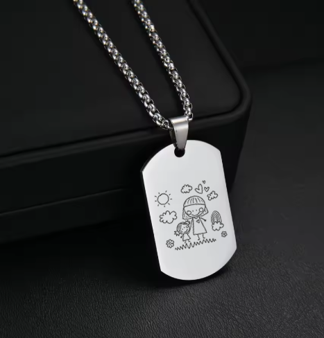 Tiny Artist Necklace
