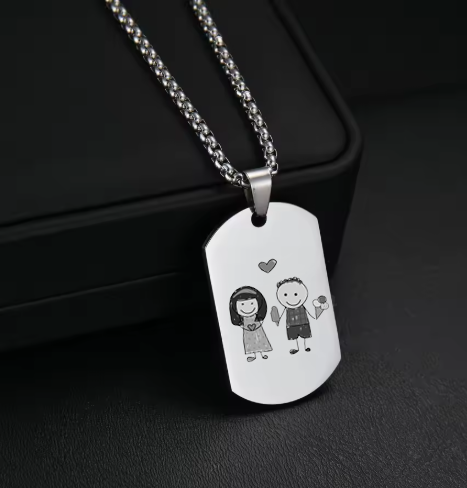 Tiny Artist Necklace