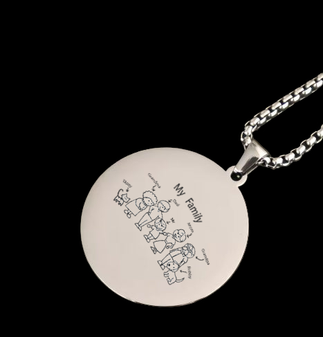 Tiny Artist Necklace