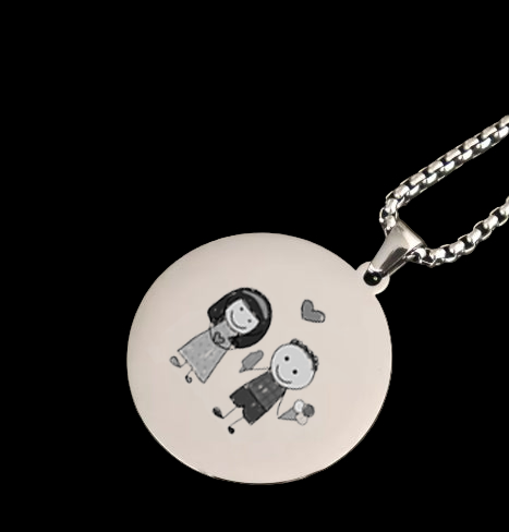Tiny Artist Necklace