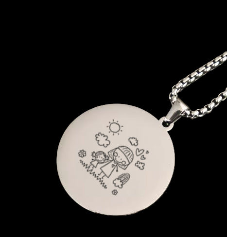 Tiny Artist Necklace