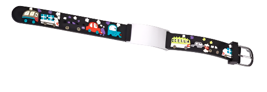 Kids ID Silicone Bracelet – Fun Cartoon Personalized Medical Alert Bracelet | Premium Multicolor Silicone Medical Bracelet - Aevora Designs Kids ID Silicone Bracelet – Fun Cartoon Personalized Medical Alert Bracelet | Premium Multicolor Silicone Medical Bracelet NZD Medical Information Wristband Aevora Designs WBSCSSK001