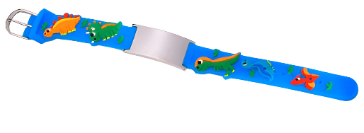 Kids ID Silicone Bracelet – Fun Cartoon Personalized Medical Alert Bracelet | Premium Multicolor Silicone Medical Bracelet - Aevora Designs Kids ID Silicone Bracelet – Fun Cartoon Personalized Medical Alert Bracelet | Premium Multicolor Silicone Medical Bracelet NZD Medical Information Wristband Aevora Designs WBSCSSK001