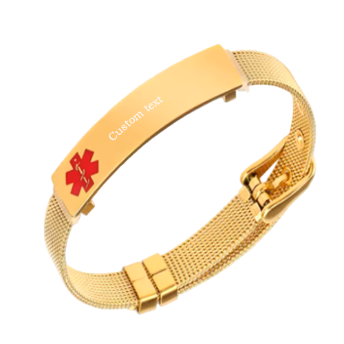 Care bracelet for elderly parents