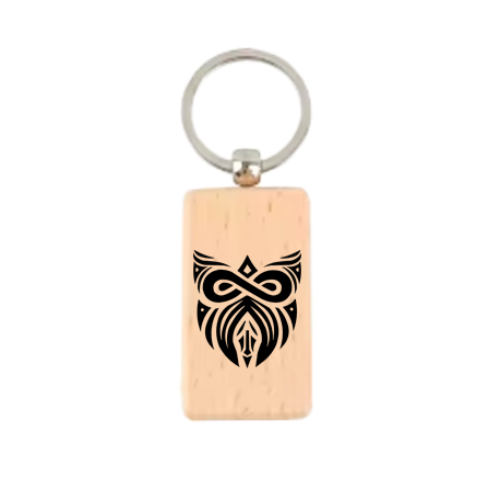 Māori Art Keychain