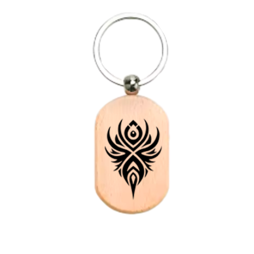 Māori Art Keychain