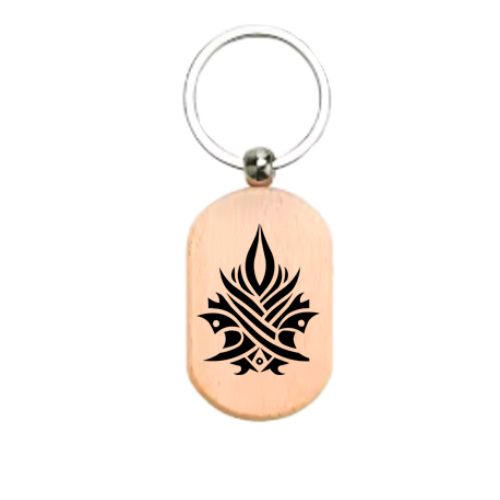 Māori Art Keychain