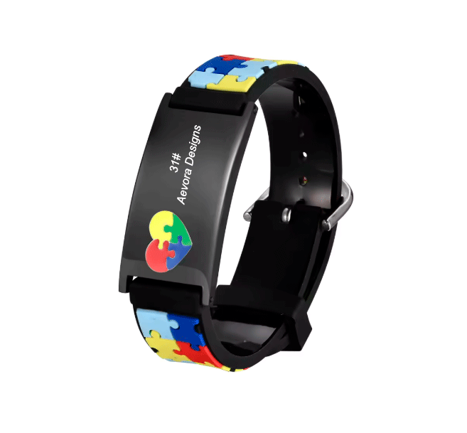 Lovely Puzzle Piece Autism Bracelet for Kids