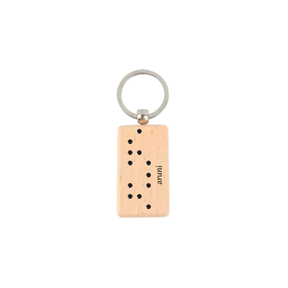 Personalized Wood Braille Keychain – With Custom family Image & Braille 3 letter , Personalised Braille Keychains for Gifts – Custom Wood Name Tags | NZ-Made by Aevora Designs - Aevora Designs Personalized Wood Braille Keychain – With Custom family Image & Braille 3 letter , Personalised Braille Keychains for Gifts – Custom Wood Name Tags | NZ-Made by Aevora Designs  Aevora Designs 20.00 NZD
