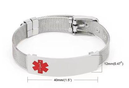 Care bracelet for elderly parents