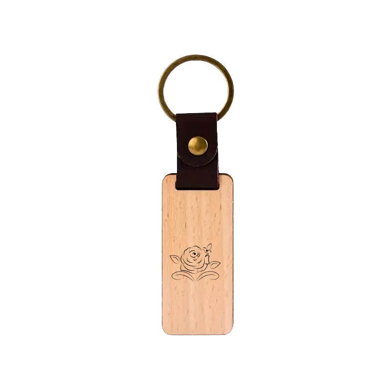 Personalized Wood Keychain with braille 6 letter text , Personalised Braille Keychains for Gifts – Custom Wood Name Tags | Aevora Designs NZ worldwide shipping