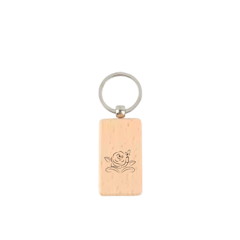 Five-Letter Braille Word Wooden Keychain| Aevora Designs NZ worldwide shipping