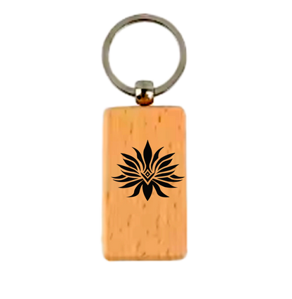 Wooden Braille Name Keychain - Braille 5 letters Personalised Braille Keychains for Gifts – Custom Wood Name Tags | Aevora Designs NZ worldwide shipping