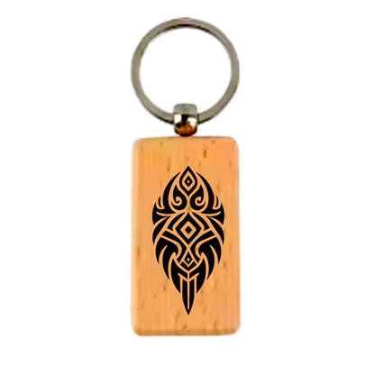 Wooden Braille Name Keychain - Braille 5 letters Personalised Braille Keychains for Gifts – Custom Wood Name Tags | Aevora Designs NZ worldwide shipping