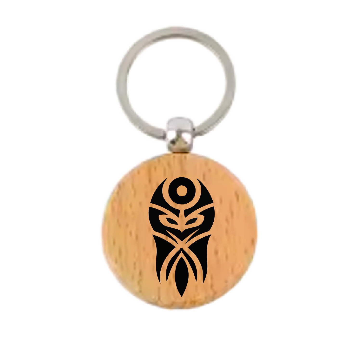 Māori Art Keychain Māori-inspired engraved design