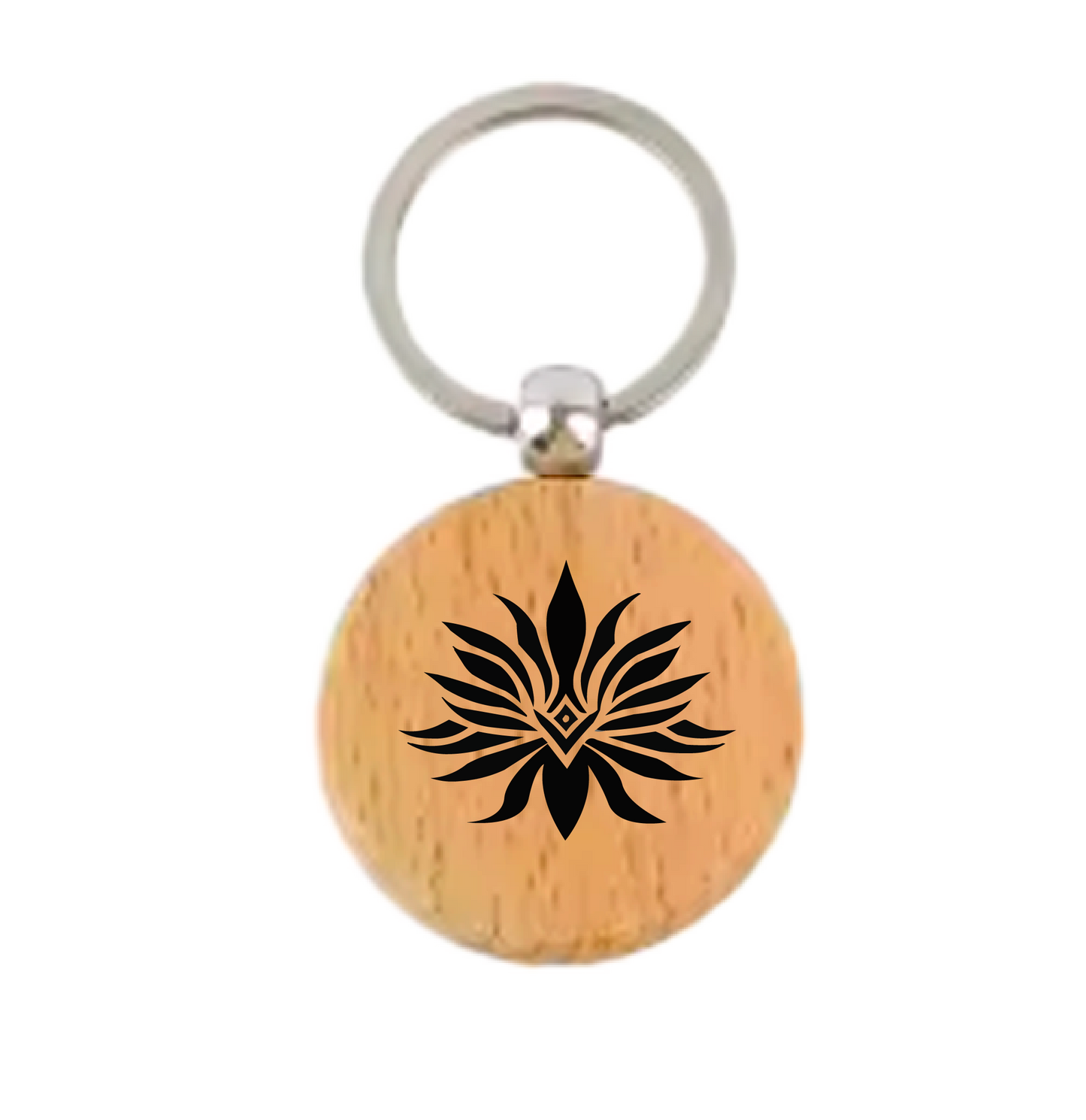 Māori Art Keychain Māori-inspired engraved design