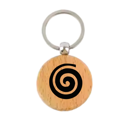 Māori Art Keychain Māori-inspired engraved design