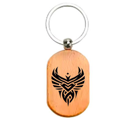 Māori Art Keychain Māori-inspired engraved design