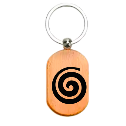 Māori Art Keychain Māori-inspired engraved design