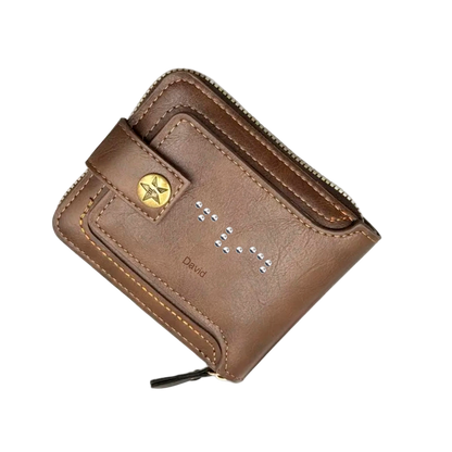 Men's Wallet with Braille