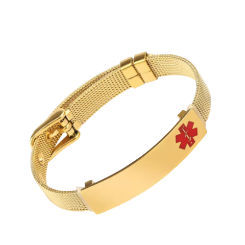 Care bracelet for elderly parents
