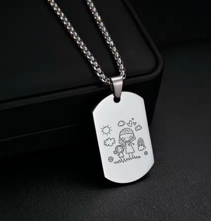 Tiny Artist Necklace