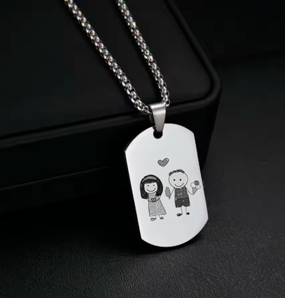 Tiny Artist Necklace