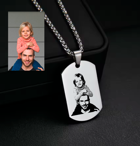 Photo Art Necklace Photo Necklace