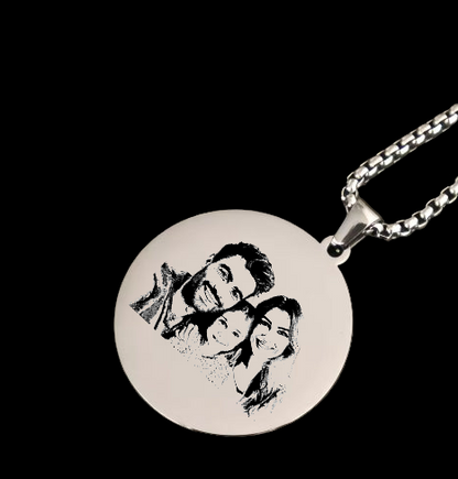 Photo Art Necklace Photo Necklace