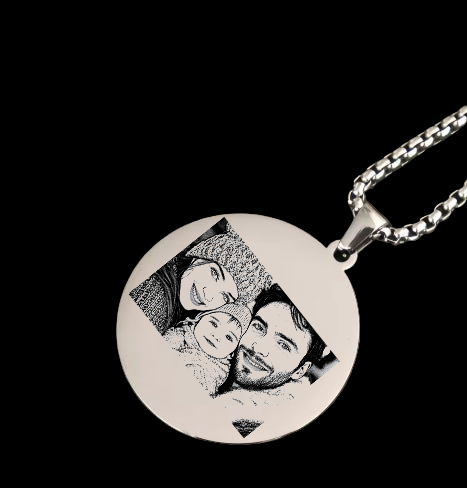 Photo Art Necklace Photo Necklace