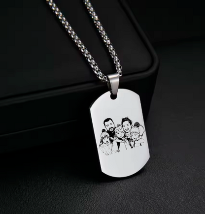 Photo Art Necklace Photo Necklace