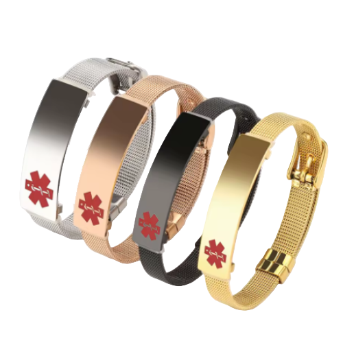 Care bracelet for elderly parents