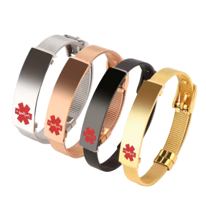 Care bracelet for elderly parents