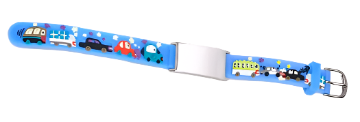 Kids ID Silicone Bracelet – Fun Cartoon Personalized Medical Alert Bracelet | Premium Multicolor Silicone Medical Bracelet - Aevora Designs Kids ID Silicone Bracelet – Fun Cartoon Personalized Medical Alert Bracelet | Premium Multicolor Silicone Medical Bracelet  NZD Medical Information Wristband Aevora Designs WBSCSSK001
