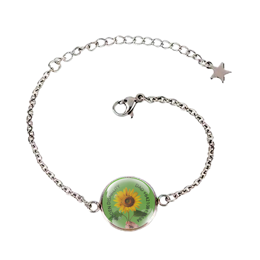 Hidden Disability Bracelet for Young Girls NZ  – Personalised Emergency Contact & Medical ID Jewellery