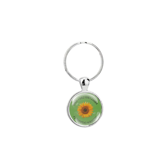 Medical ID & Hidden Disability Keychain NZ | Custom Engraved Safety Tag