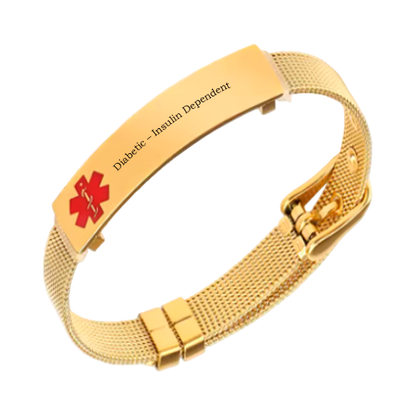 Care bracelet for elderly parents
