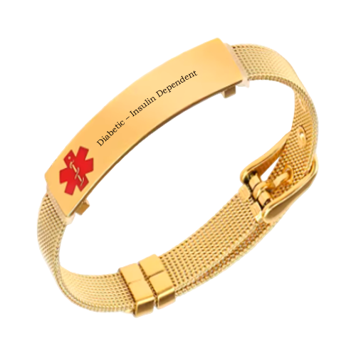 Care bracelet for elderly parents