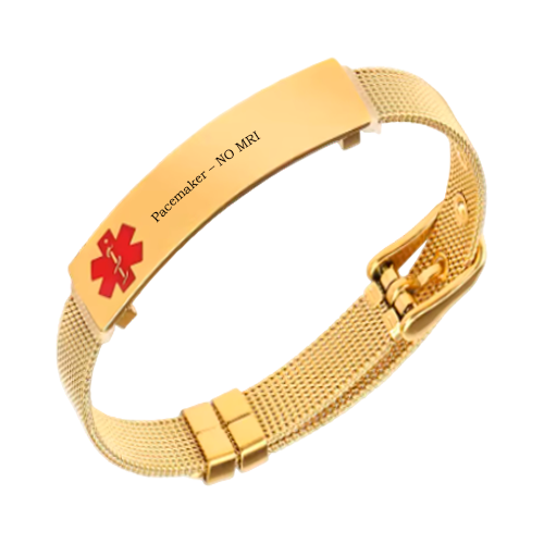 Care bracelet for elderly parents