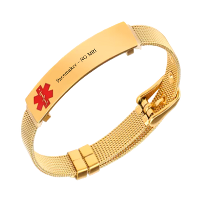 Care bracelet for elderly parents