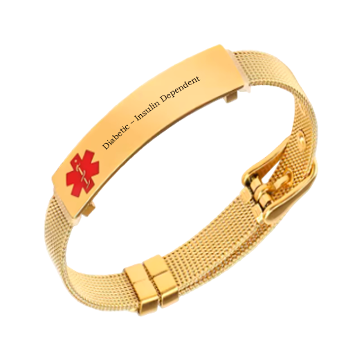 Care bracelet for elderly parents