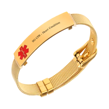 Care bracelet for elderly parents