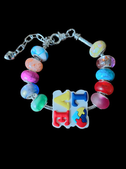 ASD Beaded Bracelets for Teenagers in New Zealand – Personalised Pendants with Optional