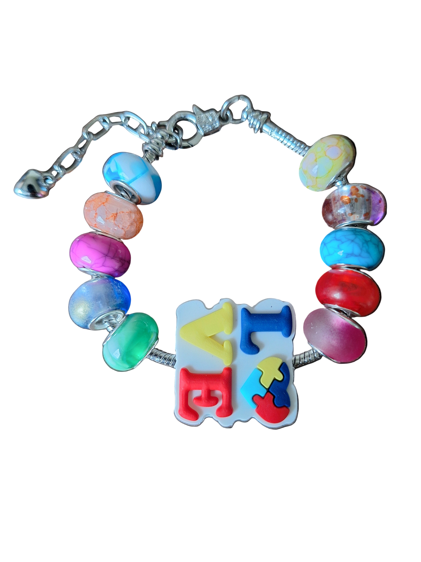 ASD Beaded Bracelets for Teenagers in New Zealand – Personalised Pendants with Optional