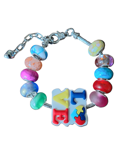 ASD Beaded Bracelets for Teenagers in New Zealand – Personalised Pendants with Optional